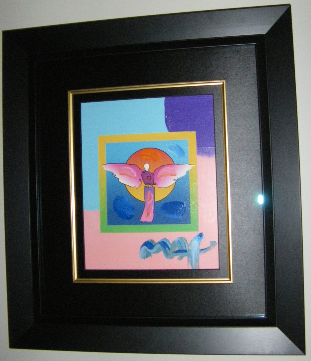 Angel with Sun by Peter Max, Image 1.