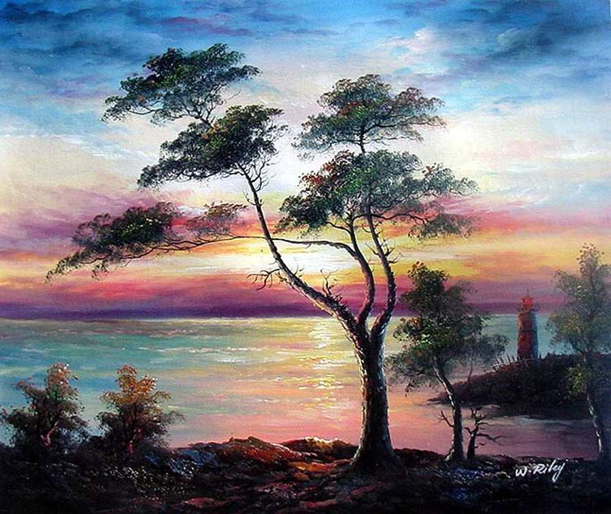 African Sunset by Riley, Image 1.