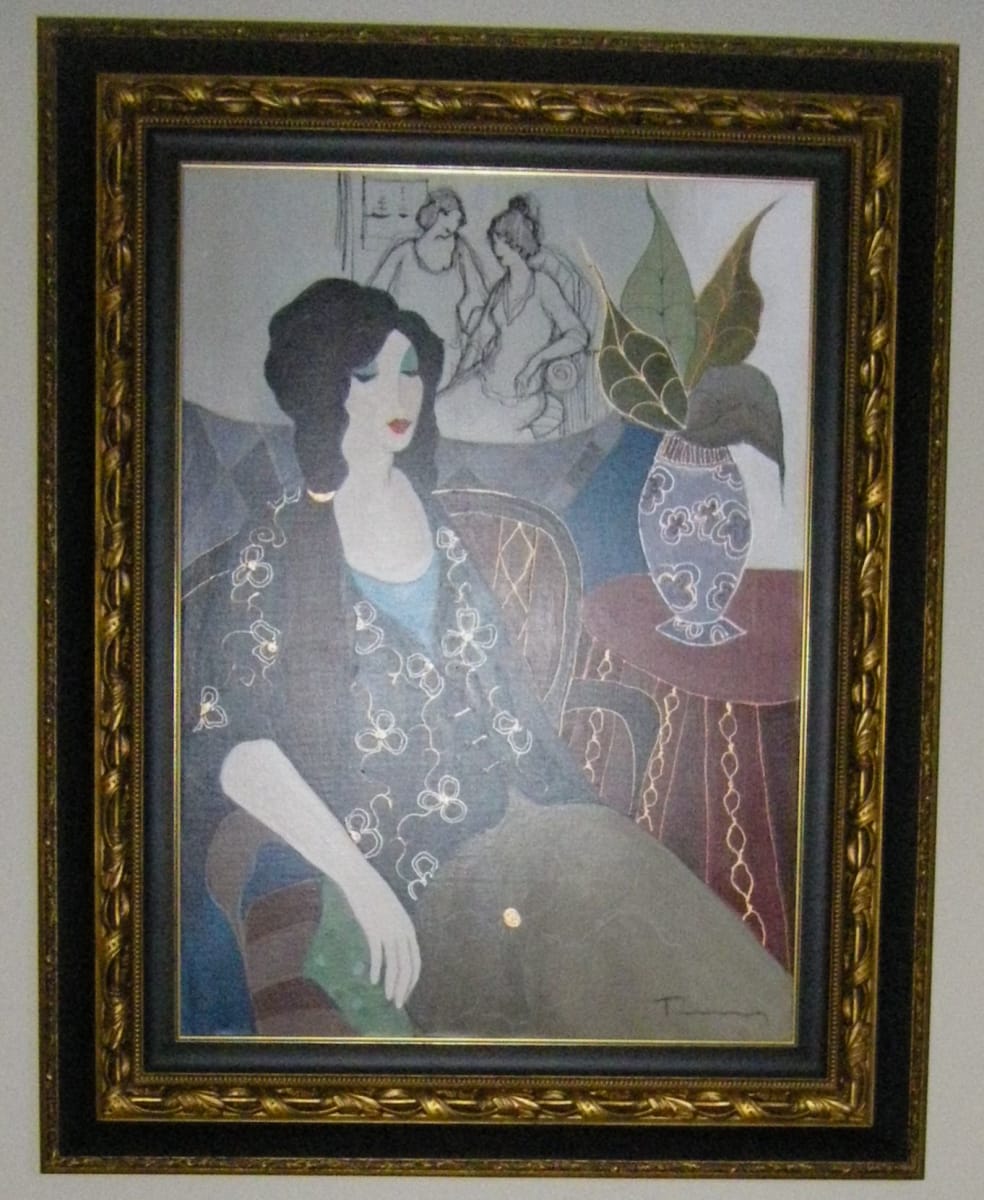 A Familiar Feeling by Itzchak Tarkay, Image 1.