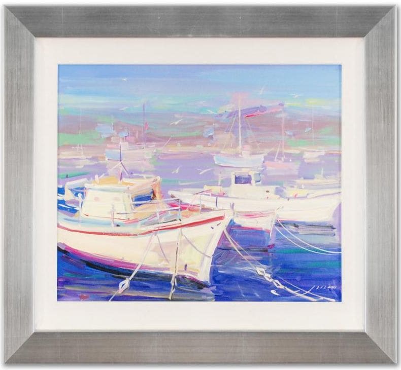 Pastel Marina 'Untitled' by Vlad Yakerson 