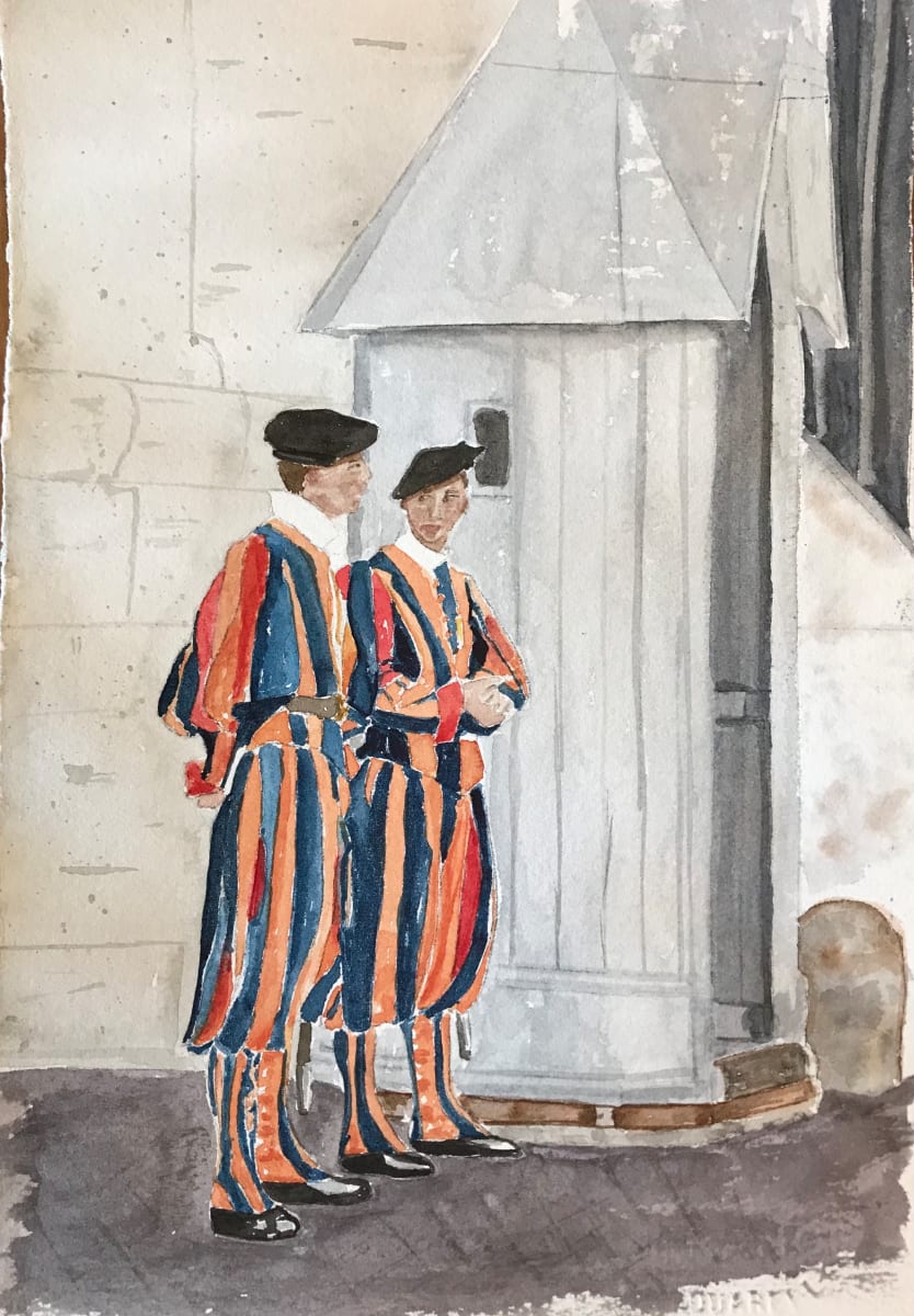 Swiss Guard at Vatican 