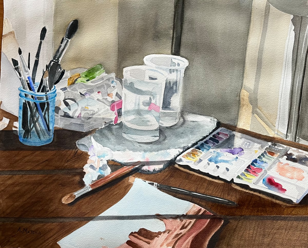 Workspace by Anita Matcha 
