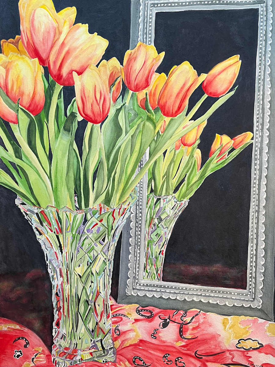 A Reflection on Tulips by Anita Matcha 