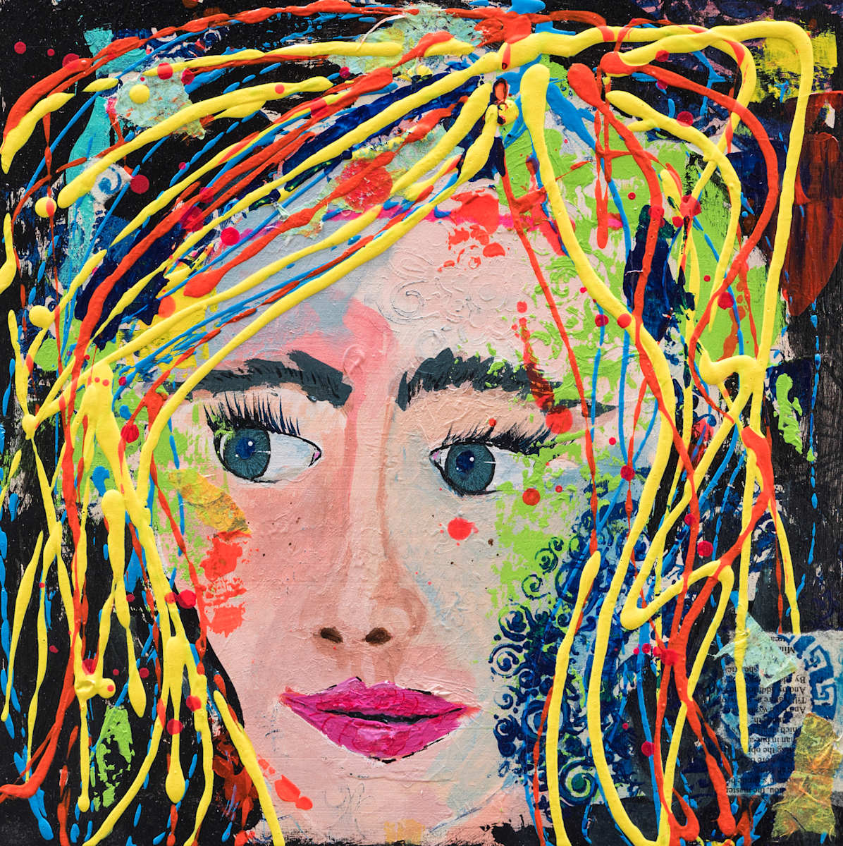 Electric Daisy by Gina Barnes 