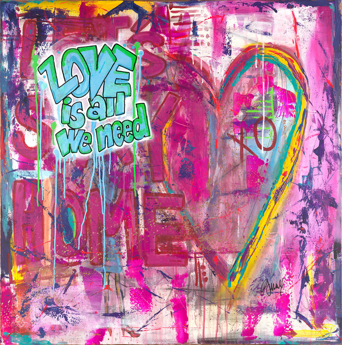 Love Is All We Need by Gina Barnes 