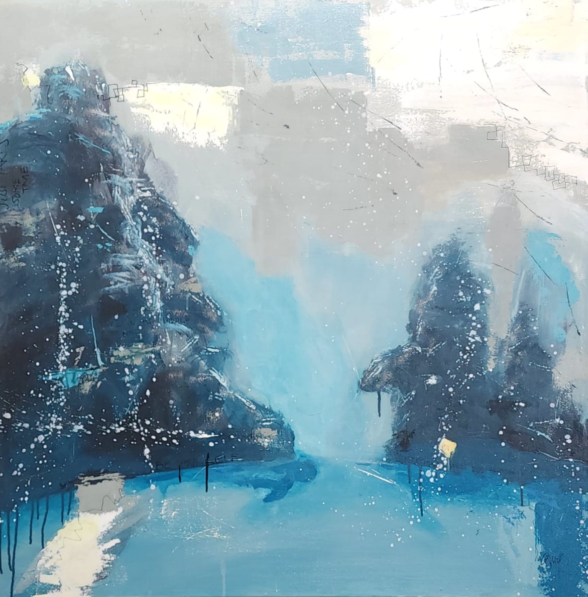 The Middle by Gina Barnes, Image 1.