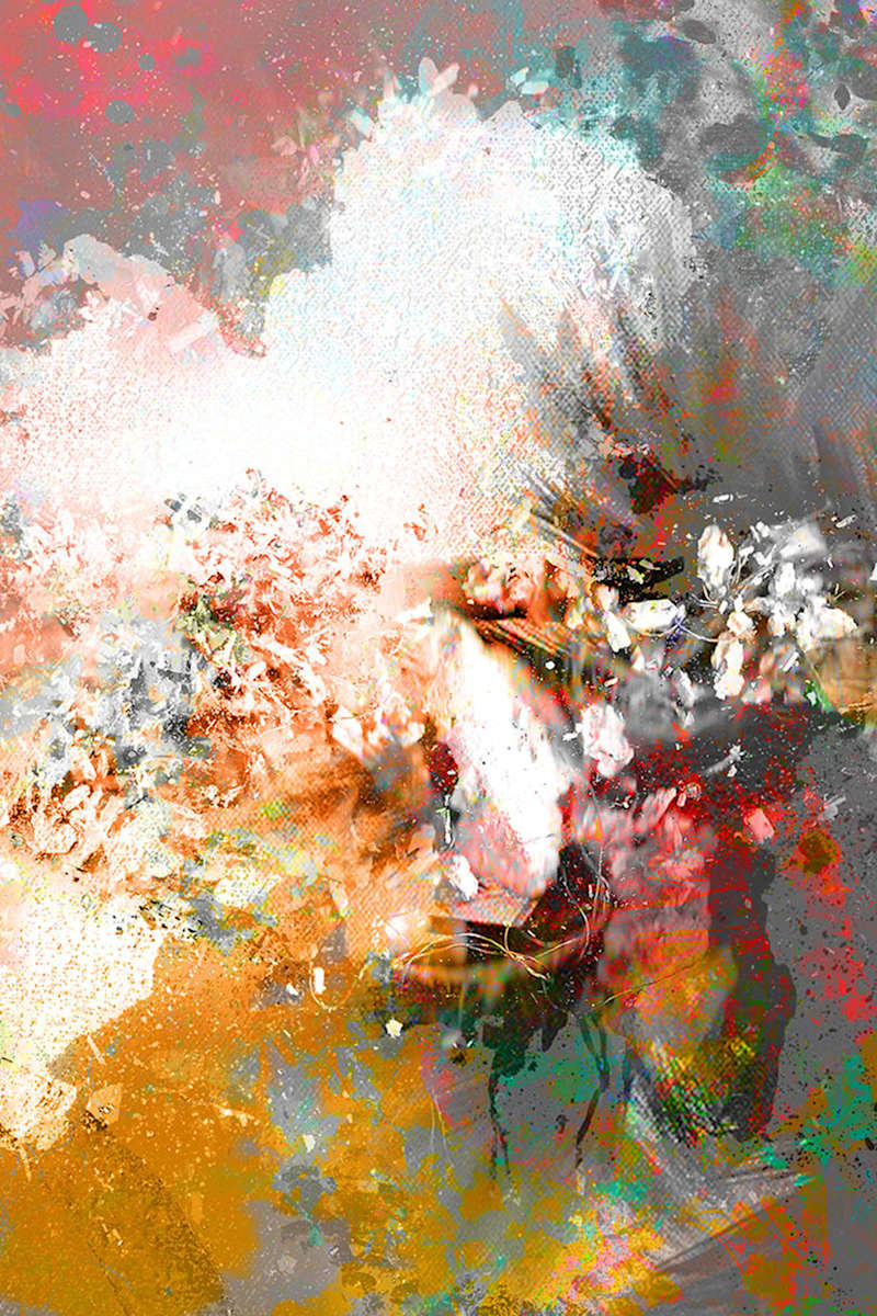 Brush Strokes 1/1 by Aazam Irilian, Image 1.
