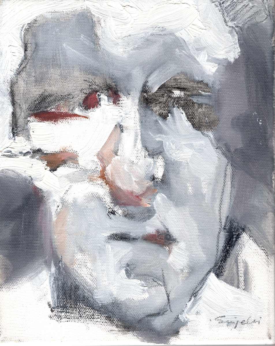 Gray Face by James Singelis, Image 1.