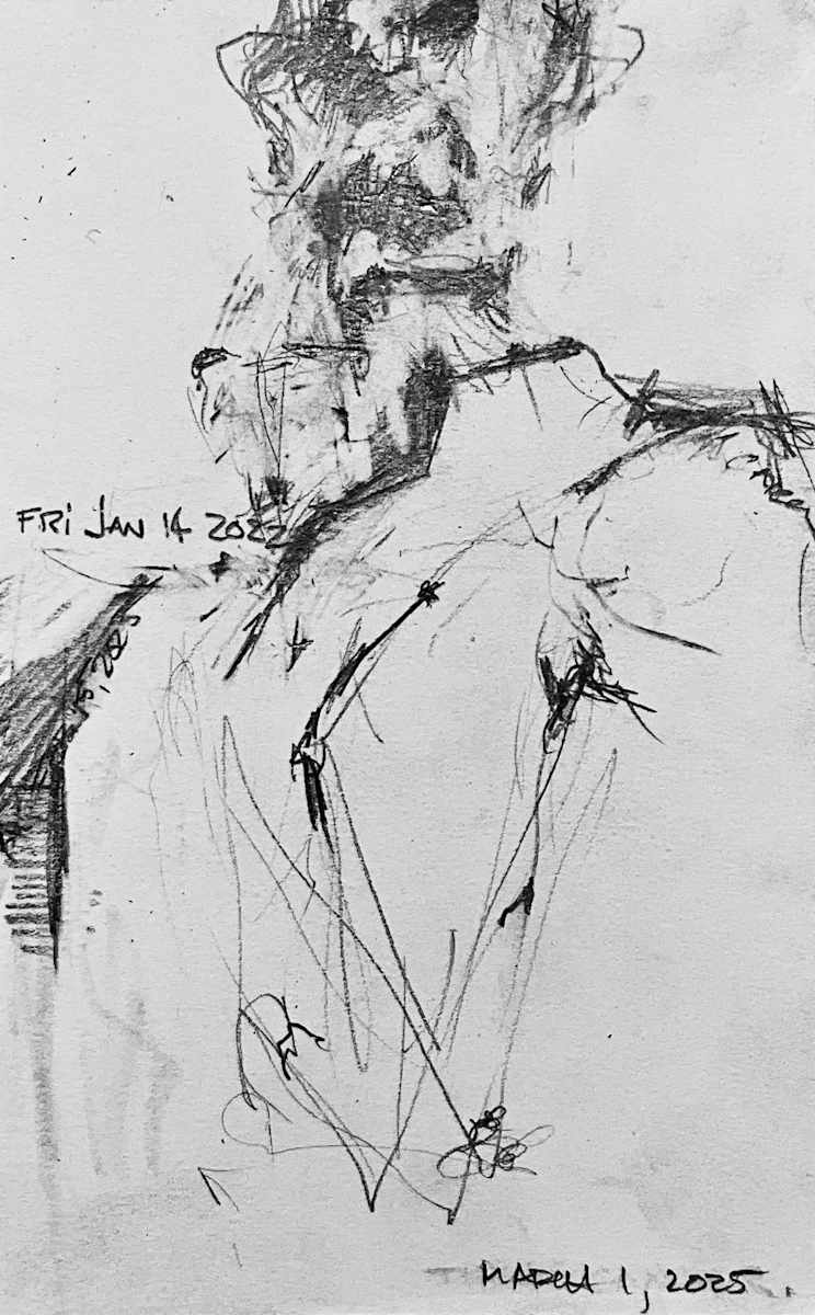 Sketchbook Page by James Singelis, Image 1.