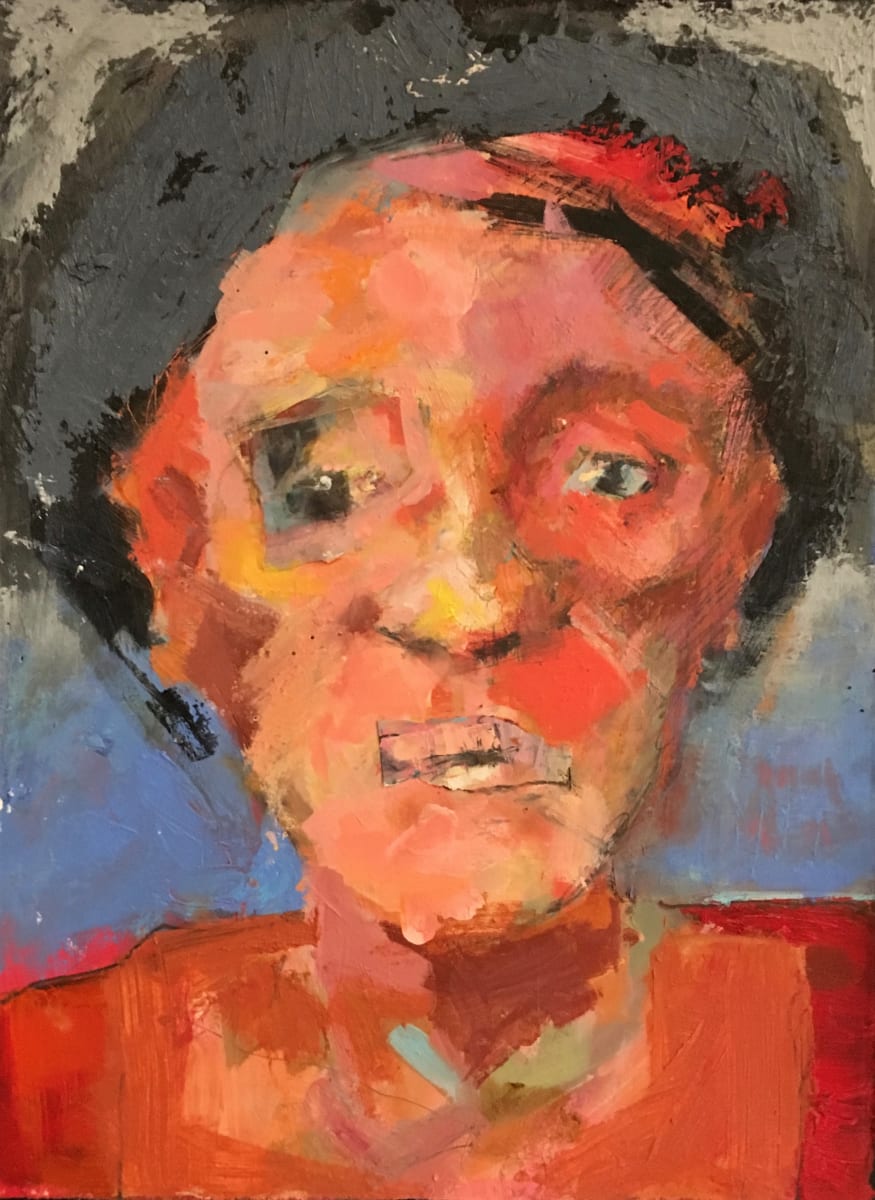 Red w teeth by James Singelis 