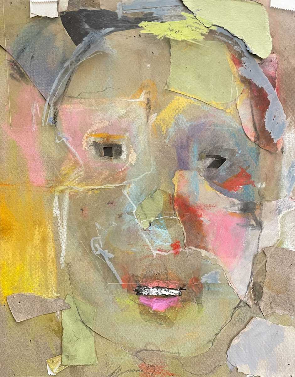 Torn Face  with Smile, Image 1.