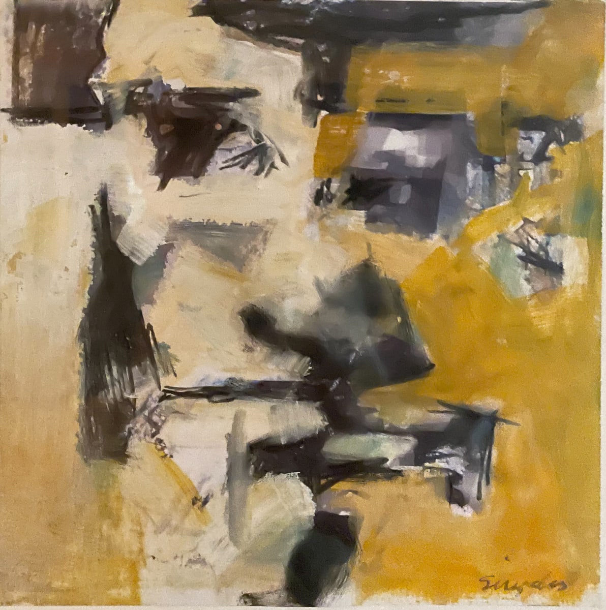 Black and Ochre by James Singelis, Image 1.