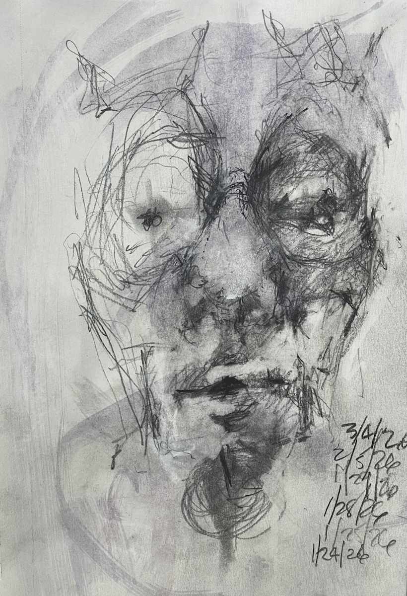 Sketchbook Page by James Singelis, Image 1.