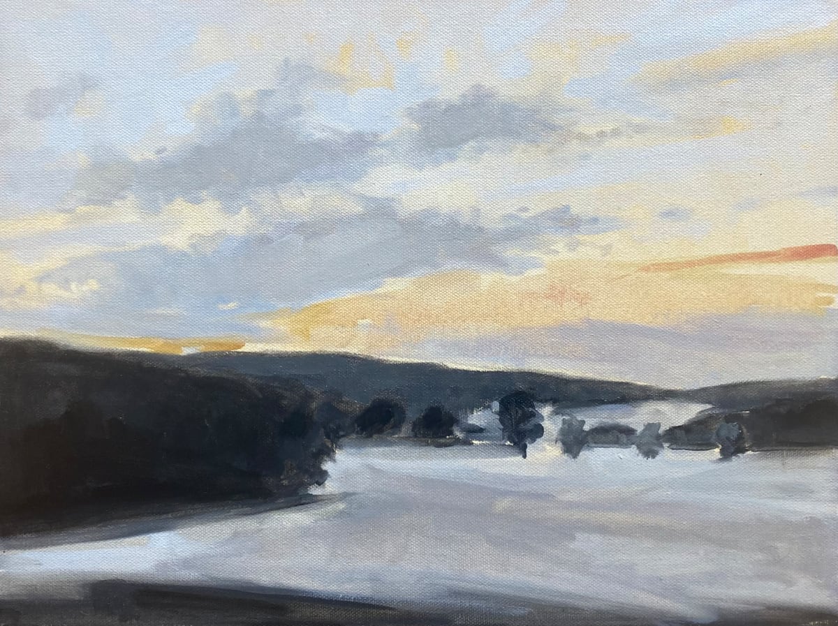 Dusk on the Floodplains by Christen Yates 