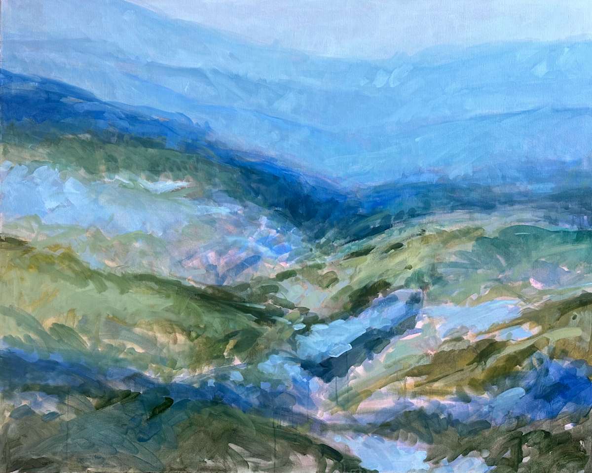 blue ridge aerial commission by Christen Yates, Image 1.