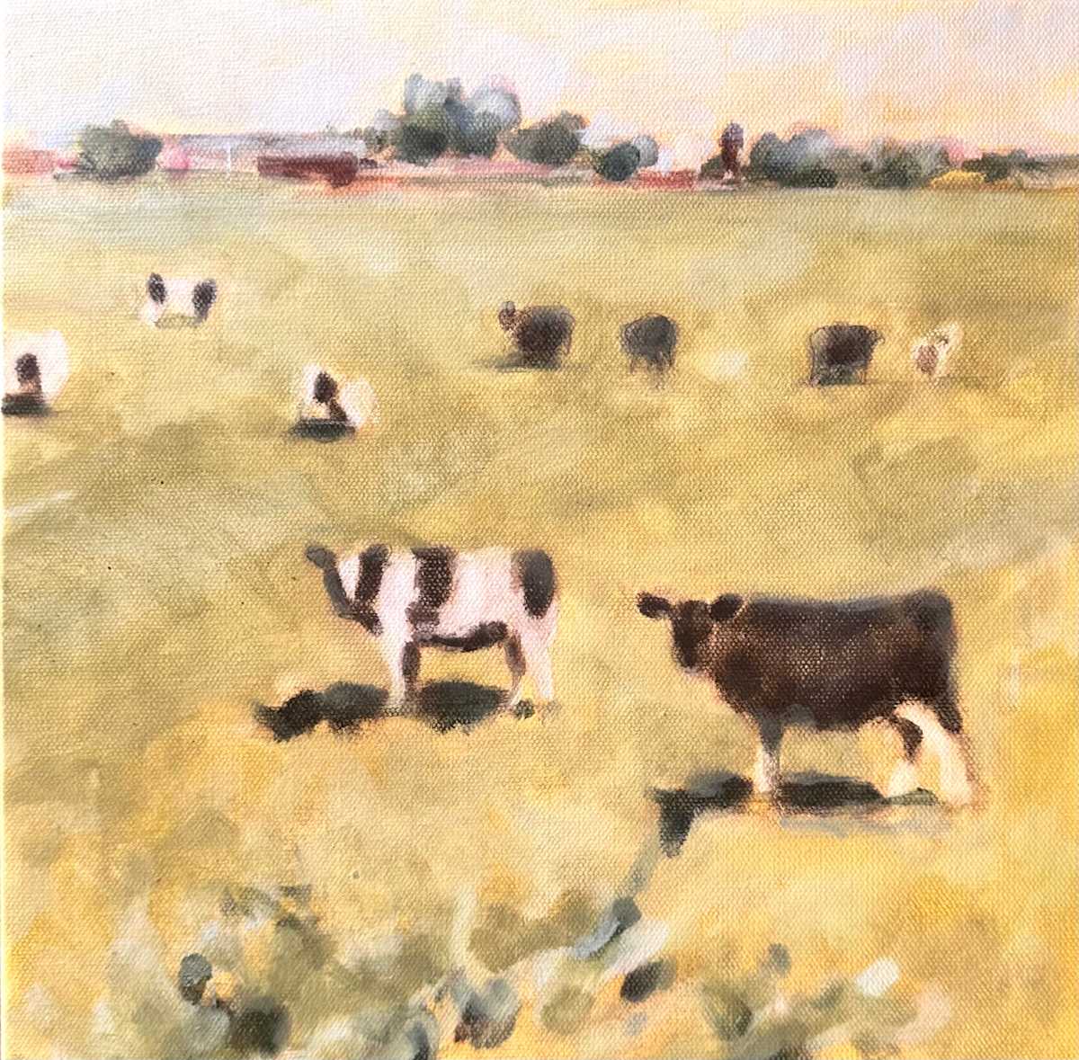 Dorothy commission cows by Christen Yates, Image 1.