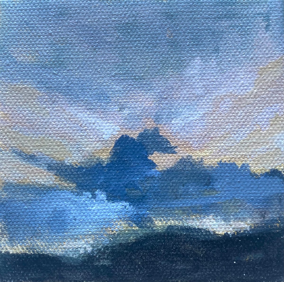 dusk on the blue ridge 
