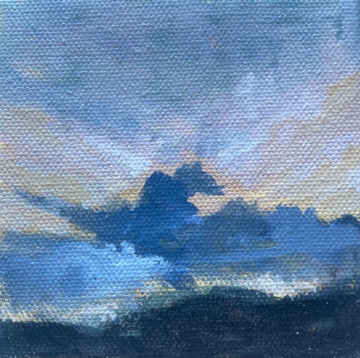 dusk on the blue ridge, Image 1.