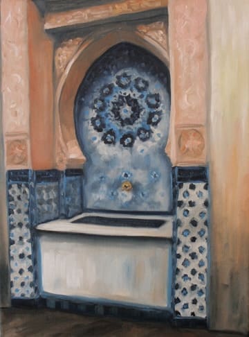 Marrakesh Fountain by Vanessa Rothe 