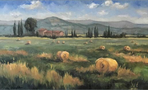 Hayrolls in Provence, Commission by Vanessa Rothe 