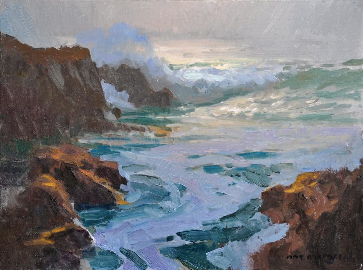 Crashing Waves at Rockpile by Ray Roberts 