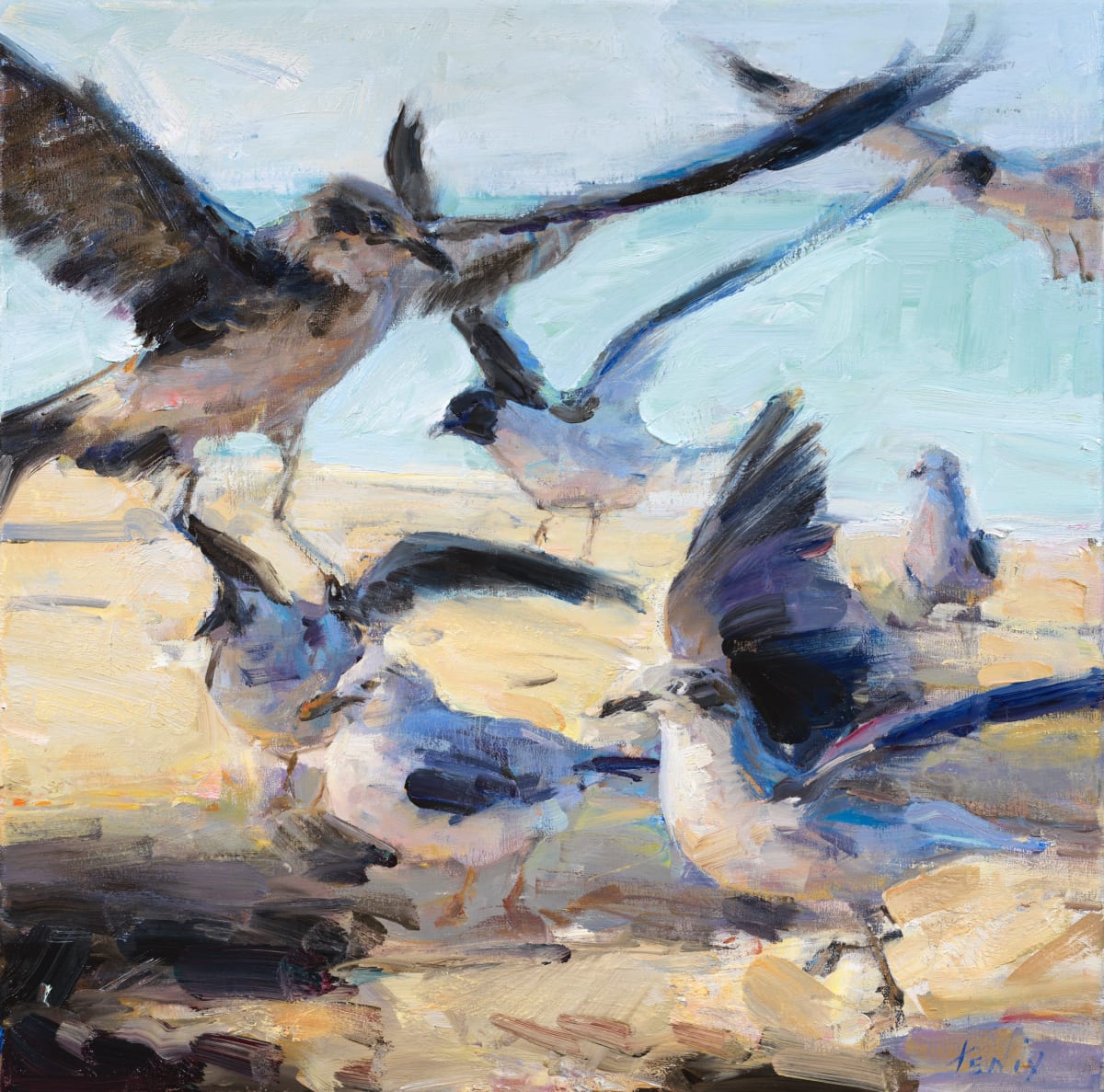 Seagulls by Derek Penix 