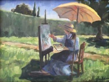 Plein Air Afternoon by Vanessa Rothe 