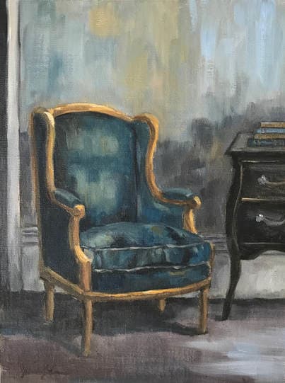 Baudelaire's Chair by Vanessa Rothe 