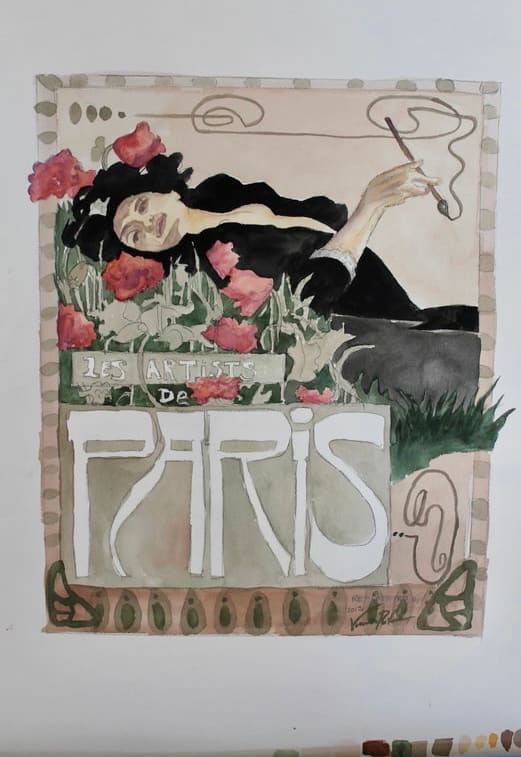 Les Artists de Paris by Vanessa Rothe 