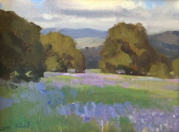 Lupine Study by Jesse Powell 