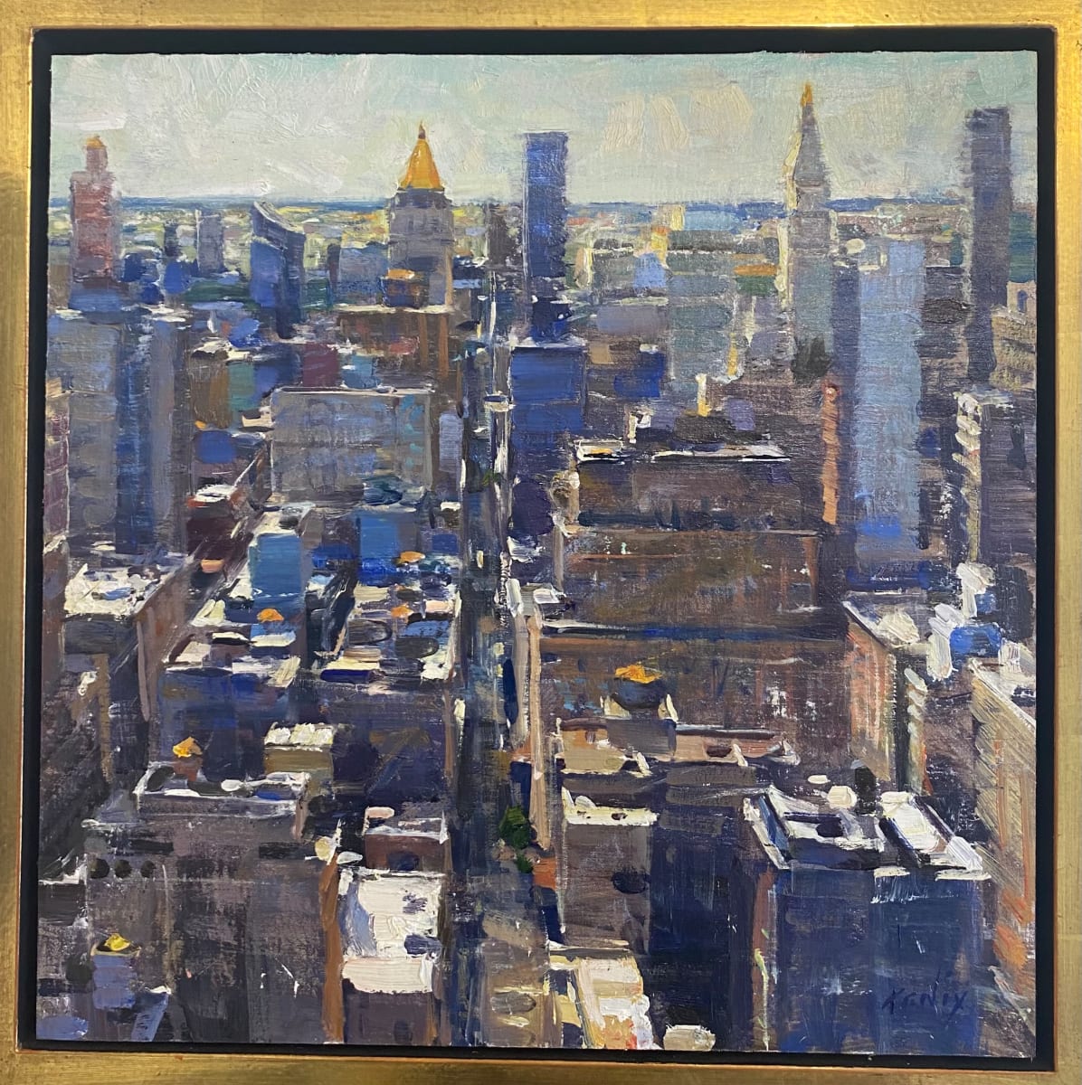 NYC Cityscape Scene by Derek Penix 