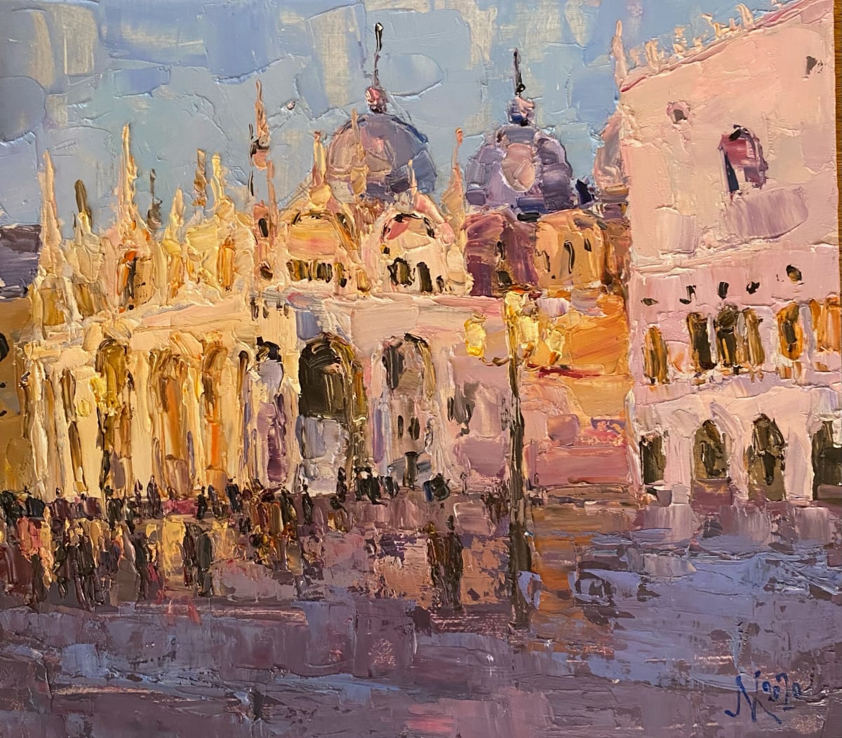 Piazza San Marco, Dodges Palace by Unknown 