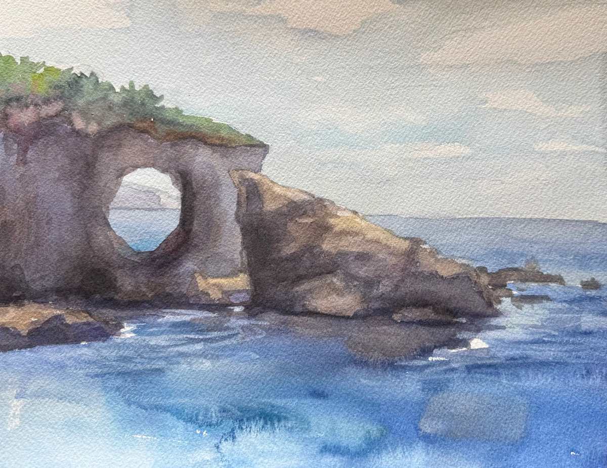 Montage Keyhole, Laguna Beach by Vanessa Rothe 