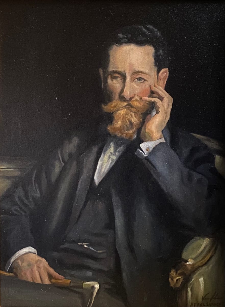 Master Copy of Sargent Painting of Mr. Pulitzer by Vanessa Rothe 