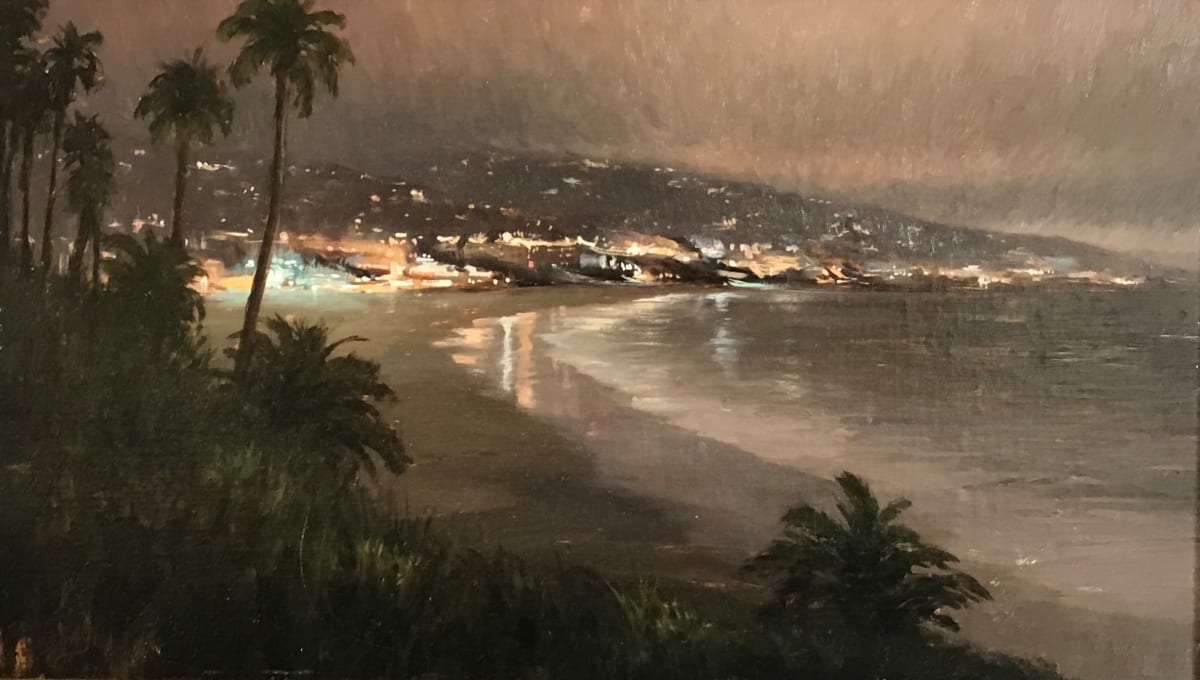 Early Evening in Laguna Beach by Derek Harrison 