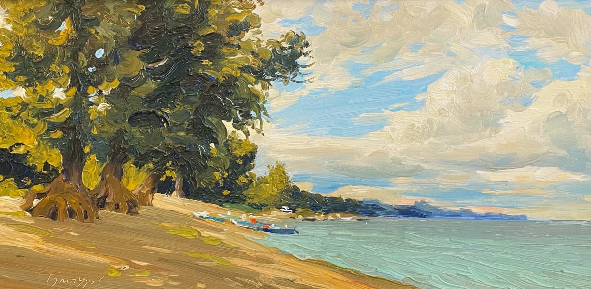 Volga River by Unknown 