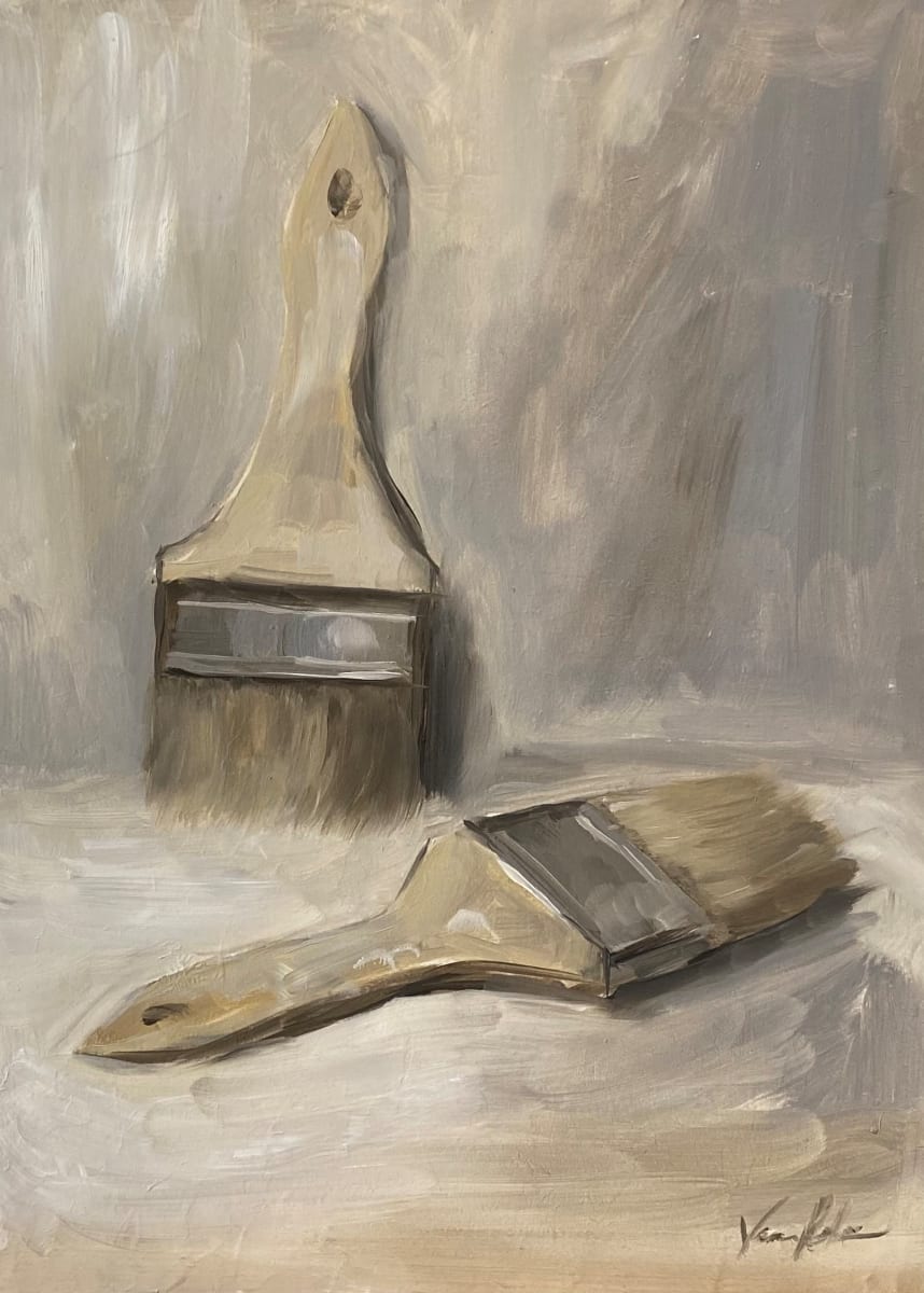 Quick Study of Primer Brushes by Vanessa Rothe 