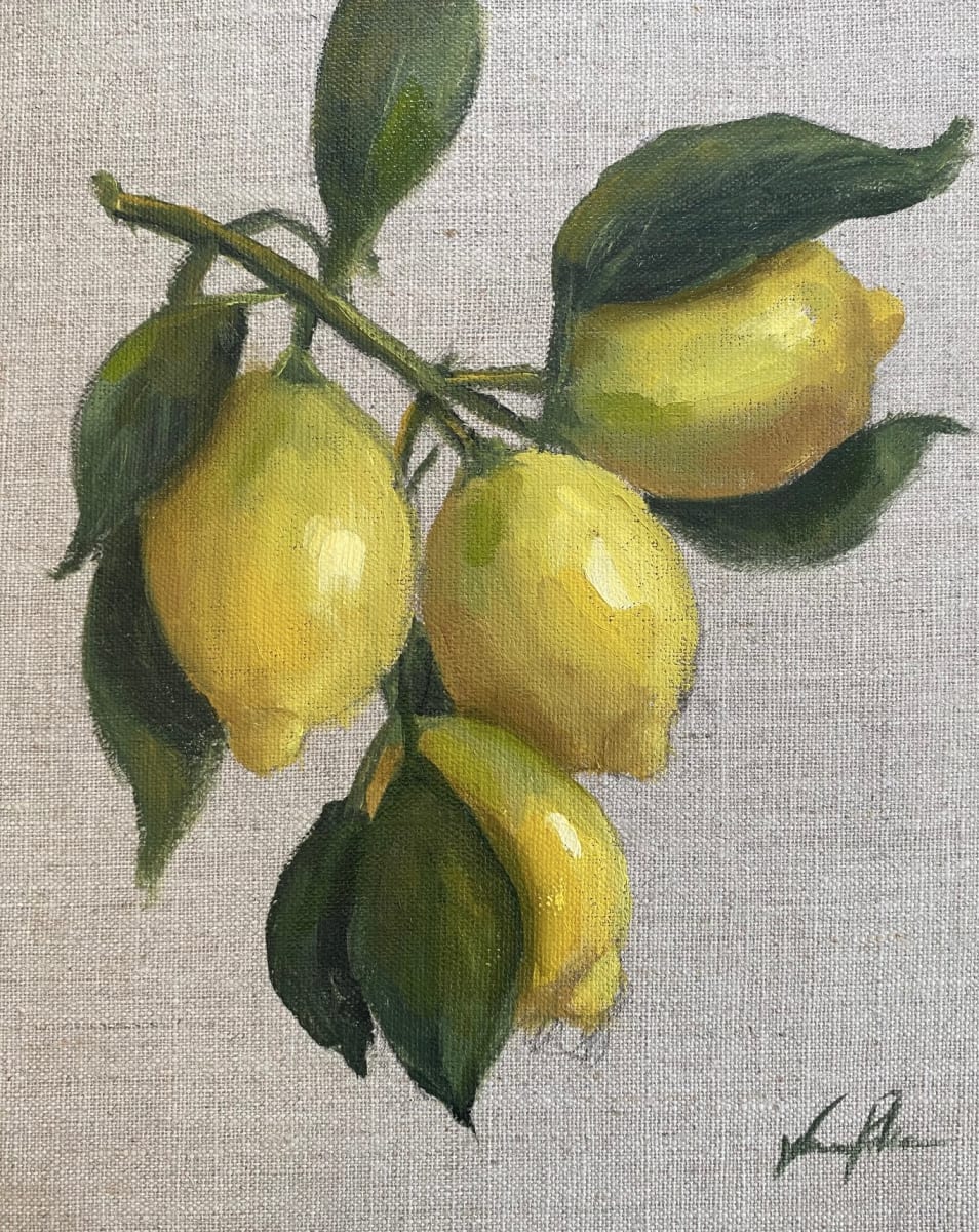 Fresh Lemons by Vanessa Rothe 