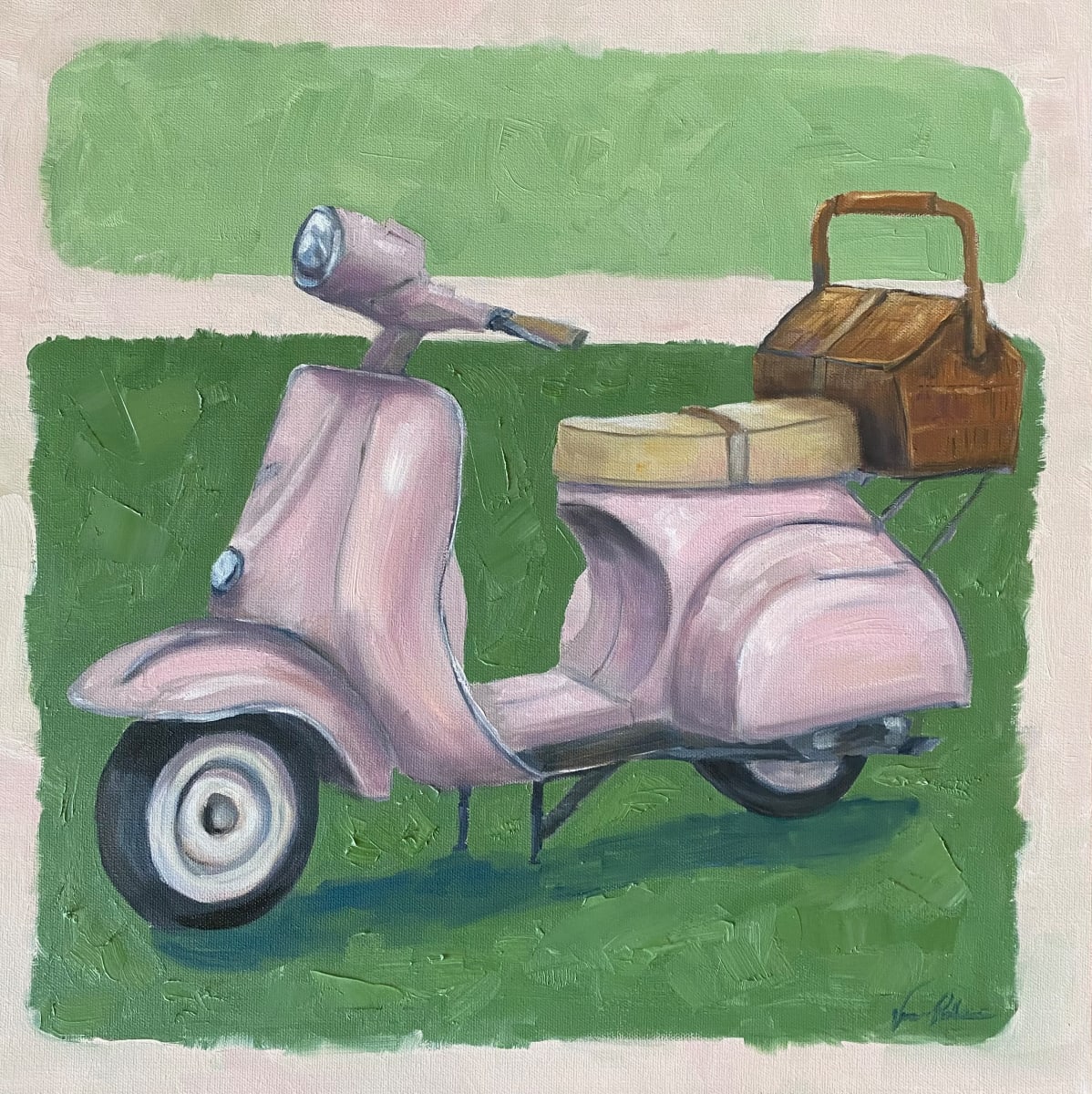 Cotton Candy Scooter by Vanessa Rothe 