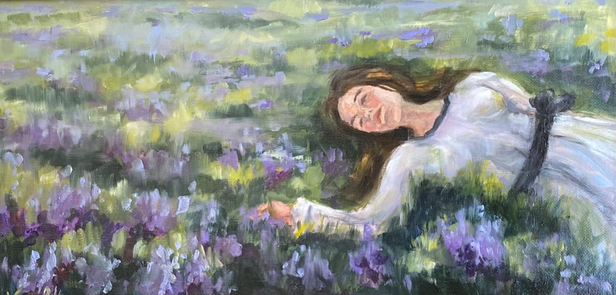 Repose in the Lupine by Vanessa Rothe 