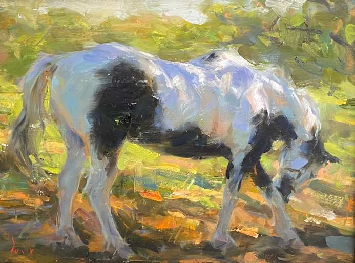 Steed in Dappled Light by Derek Penix, Image 1.