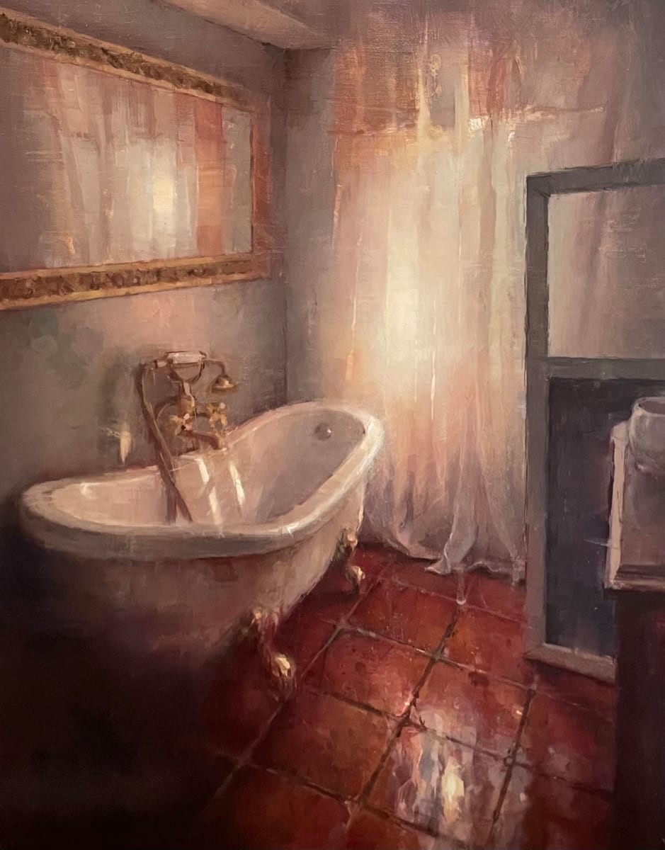 Bathtub in Honfleurs by Nicolas Martin 