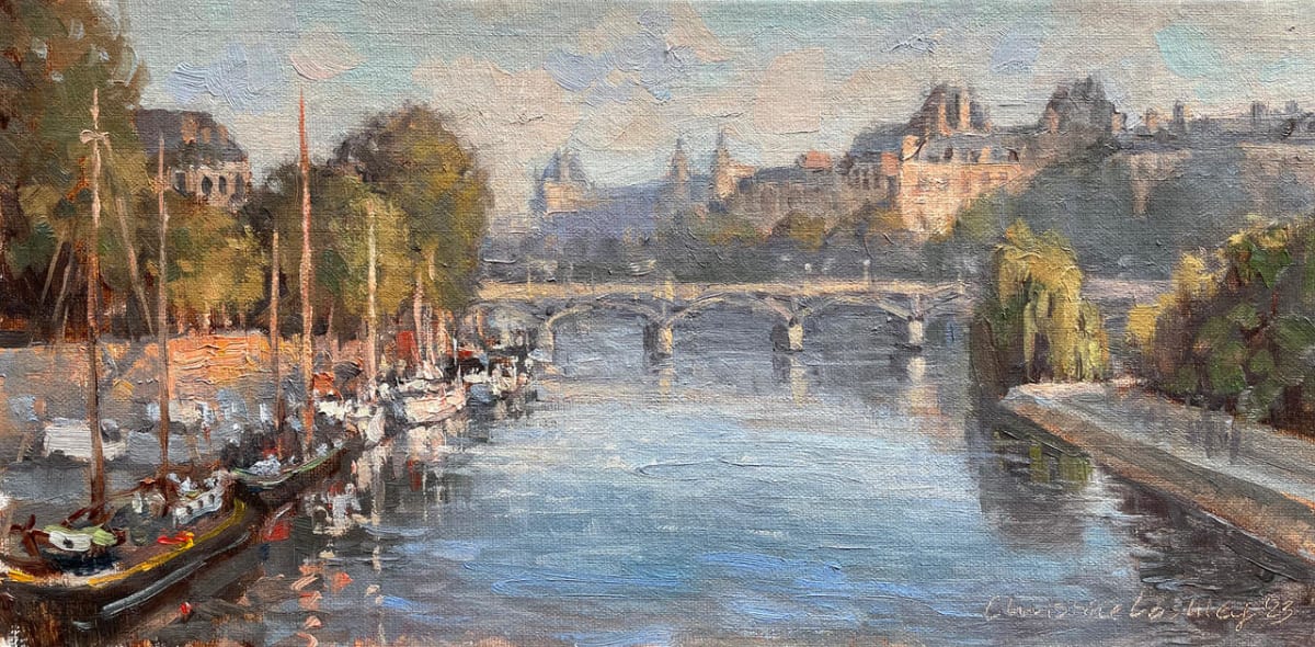 Early Paris Light by Christine Lashley 