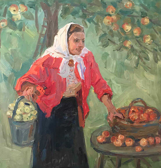 The Apple Harvest - Historical by Unknown 