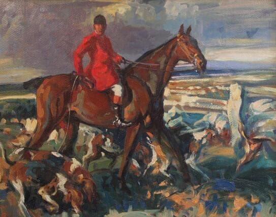 Master Copy of Alfred Munnings by Sam Robinson 