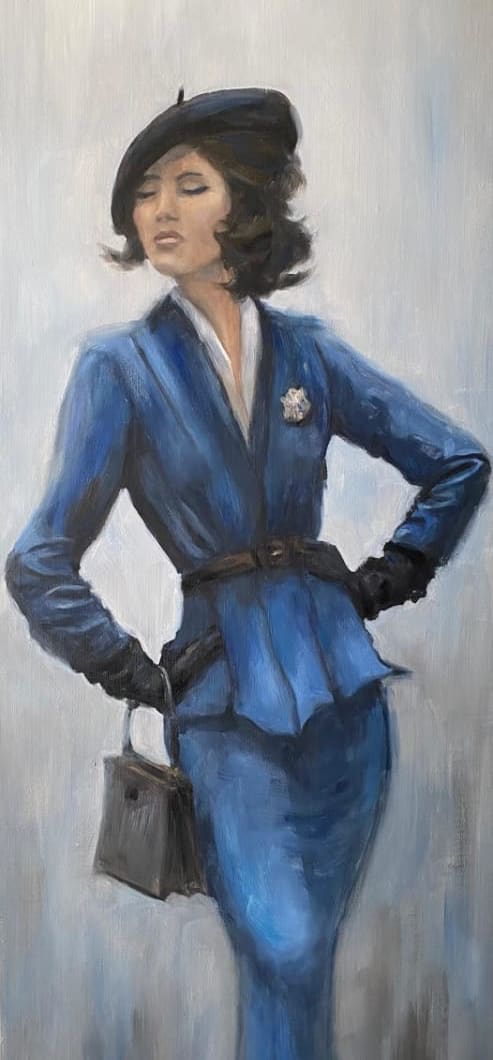 The Blue Suit by Vanessa Rothe 