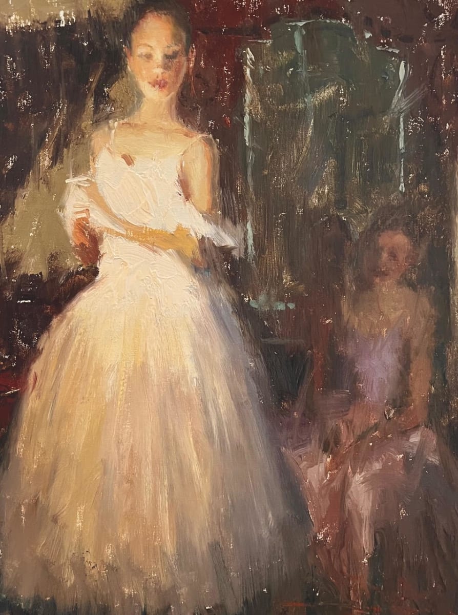 The Rehearsal by Charles Waren Mundy  Image: SOLD