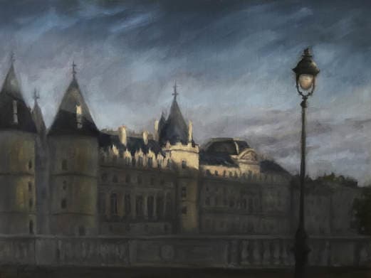 Dawn in Paris by Vanessa Rothe 