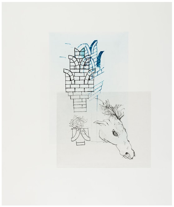 Untitled (Brick Horse) by Adam Putnam, Image 1.