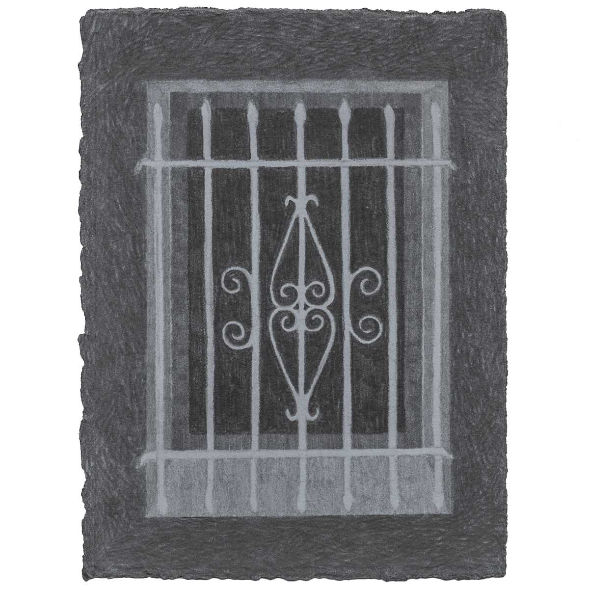 Soragim (between the bars) #1 by Adam Liam Rose 